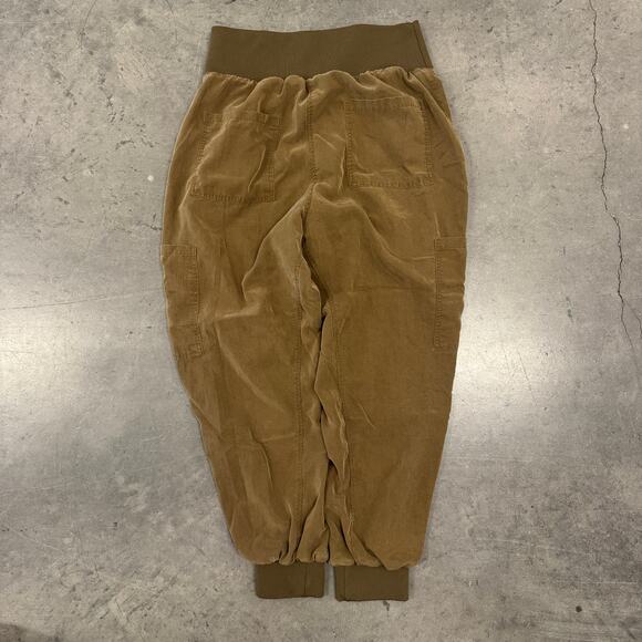 Anthropologie Maeve Green Saturday Casual Cargo Jogger Slacks Pants Medium - Picture 2 of 5